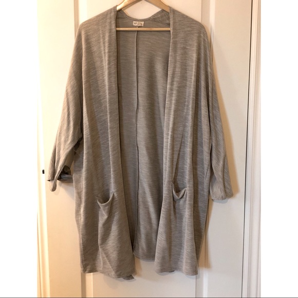 Donni Ribbed Sweater Coat - Picture 2 of 3